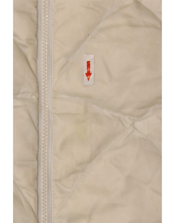The North Face γυναικείο μπουφάν UK 16 Large Off White Nylon