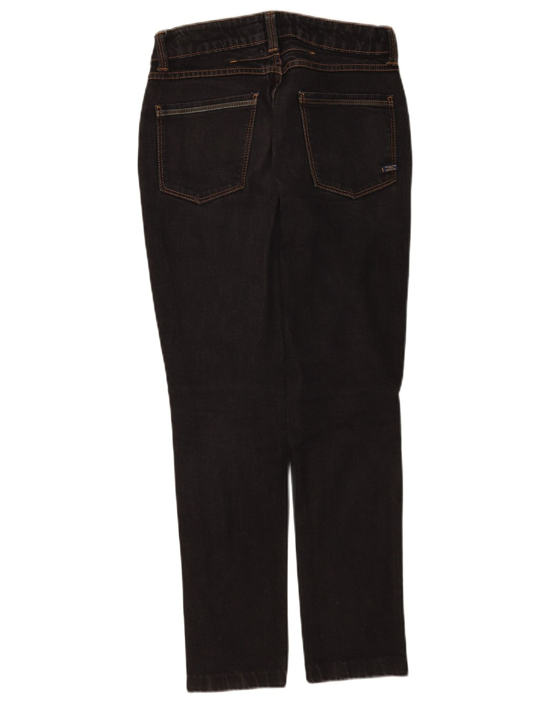 Massimo Dutti Γυναικείο Slim Jeans W27 L28 Μαύρο βαμβακερό