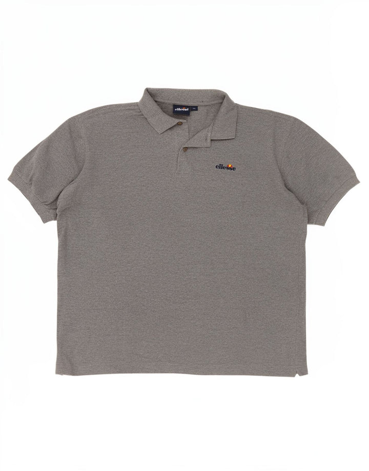 Ellesse Ανδρικό Πόλο Μπλουζάκι 2XL Γκρι βαμβακερό
