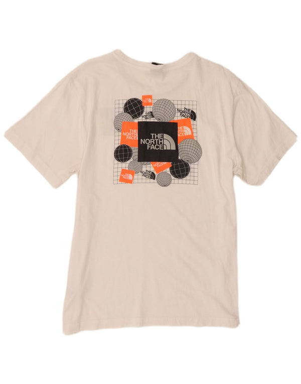 Ανδρικό γραφικό T-Shirt North Face Top Large White Βαμβακερό