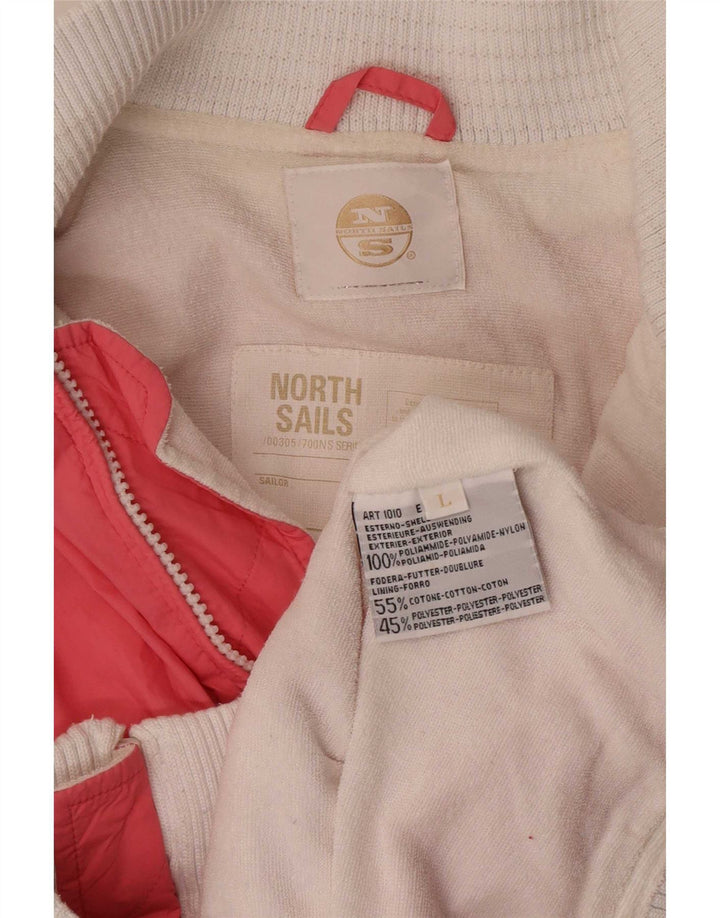 Γυναικεία αθλητική φόρμα North Sails Top Jacket UK 16 Large Pink Colourblock