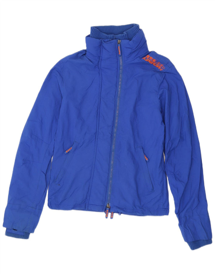 Superdry Ανδρικό Μπουφάν βροχής Blacklabel UK 38 Small Blue Nylon
