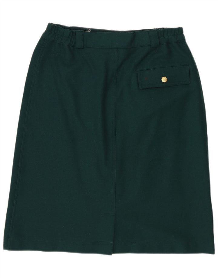 Vintage Γυναικεία Φούστα Cargo IT 44 Medium W30 Green Wool