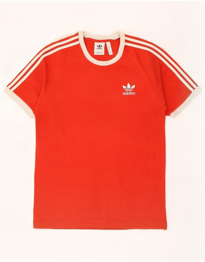 Ανδρικό T-Shirt Adidas Top Μικρό κόκκινο