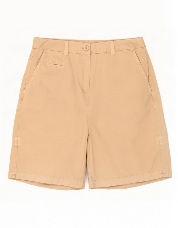 Marks & Spencer Γυναικείο σορτς Chino UK 10 Small W30 Μπεζ βαμβακερό