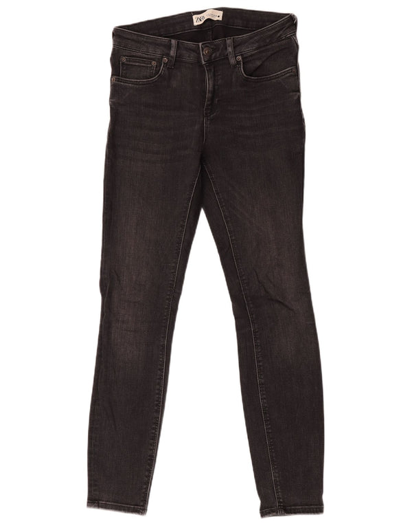 Zara Γυναικείο Skinny Jeans EU 36 XS W26 L28 Μαύρο
