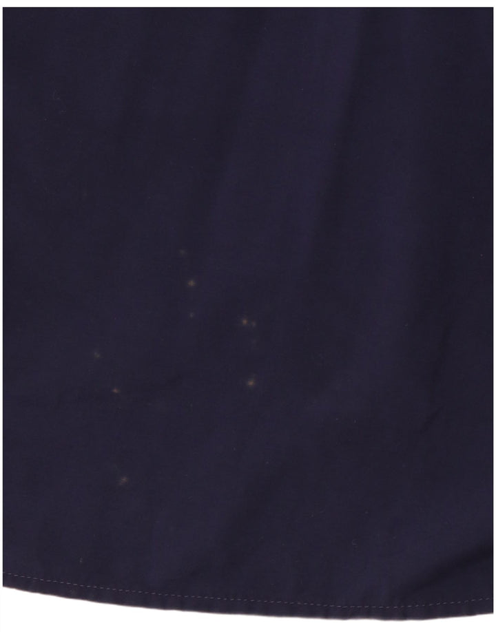 Ανδρικό κοντομάνικο πουκάμισο WRANGLER Μεγάλο Navy Blue