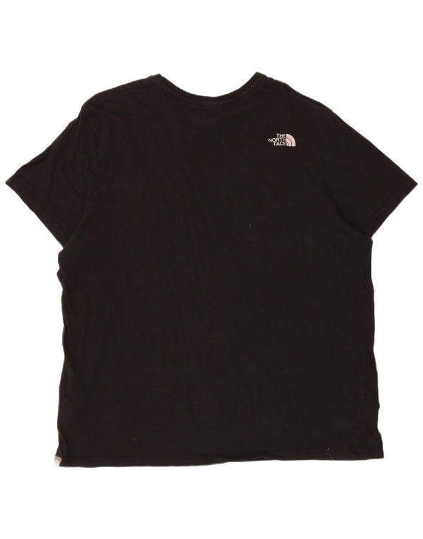 Ανδρικό T-Shirt North Face Top 2XL Μαύρο βαμβακερό