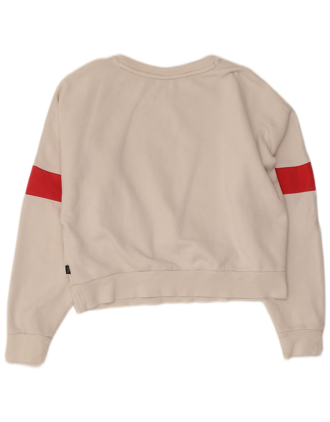 Γυναικεία φούτερ PUMA Crop Jumper UK 10 Small White Colourblock