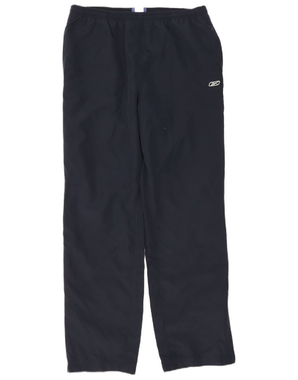 Γυναικεία αθλητική φόρμα Reebok Παντελόνι UK 14 Large Navy Blue Polyester