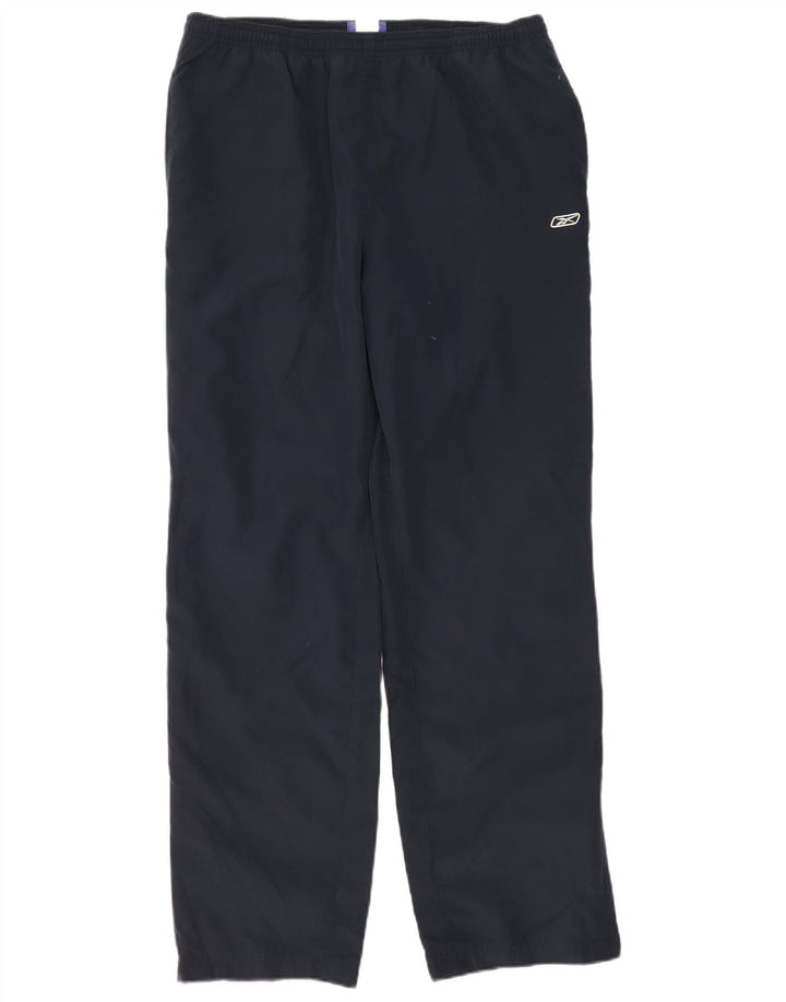 Γυναικεία αθλητική φόρμα Reebok Παντελόνι UK 14 Large Navy Blue Polyester