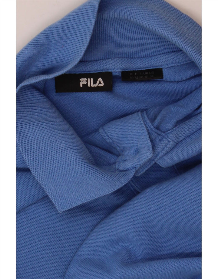 Ανδρικό πουκάμισο πόλο Fila μεσαίο μπλε
