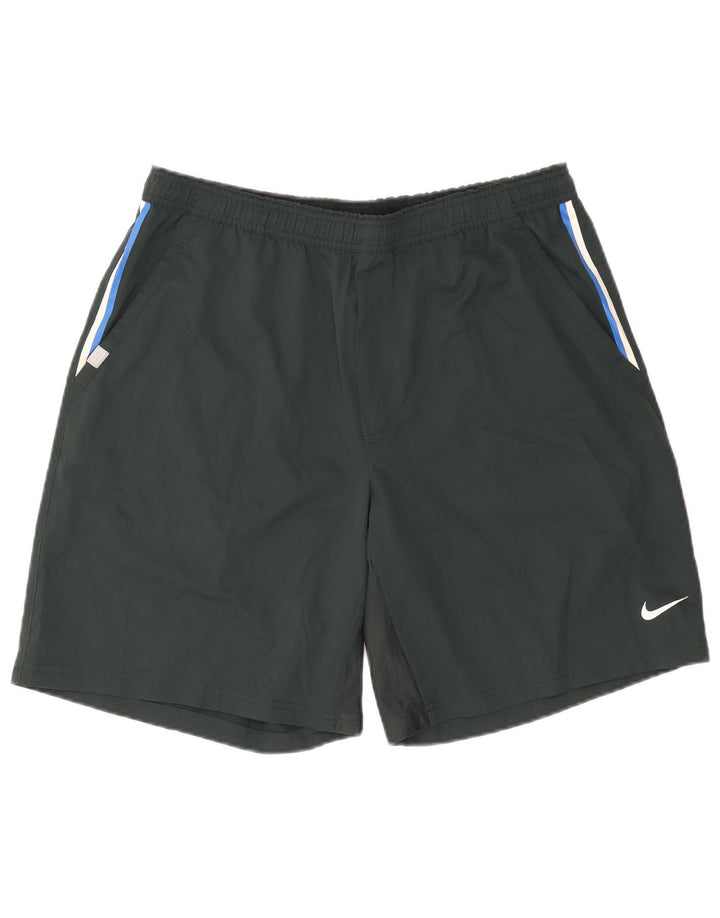 Ανδρικό αθλητικό σορτς Nike XL γκρι χρώματος πολυεστέρας