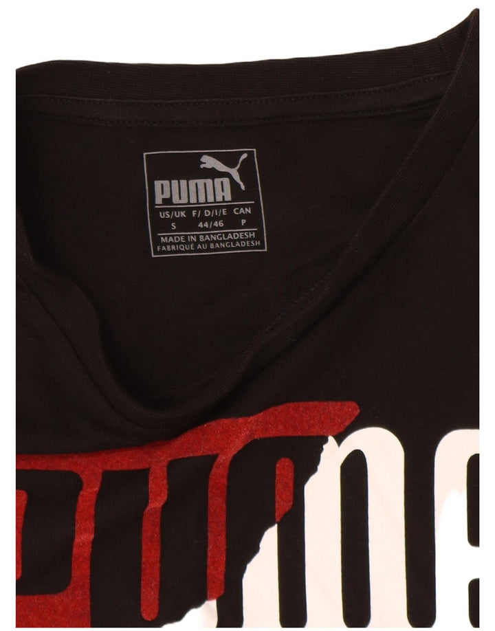 Ανδρικό γραφικό T-Shirt Puma Top Small Black