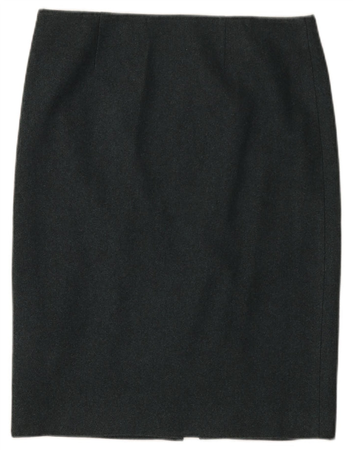 Γυναικεία Pencil Φούστα Calvin Klein US 8 Medium W32 Μάλλινη με μπλε φλύκταινες