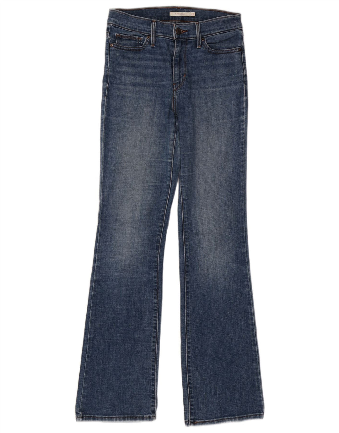 Γυναικείο τζιν μποτάκι αδυνατίσματος LEVI'S W26 L32 Μπλε βαμβακερό