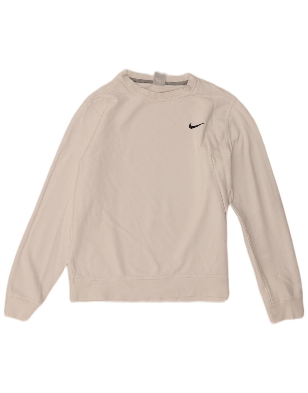 Γυναικείο φούτερ Nike Jumper UK 16 μεγάλο λευκό βαμβακερό