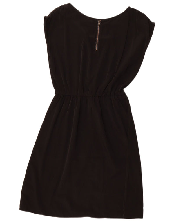 MOSSIMO Γυναικείο φόρεμα A-Line UK 10 Small Black Polyester