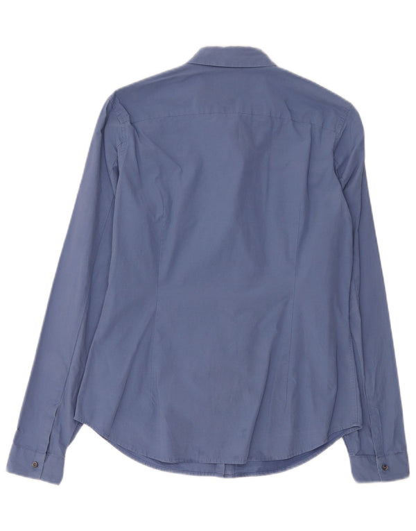 Timberland Γυναικείο Slim Fit Shirt UK 14 Large Blue