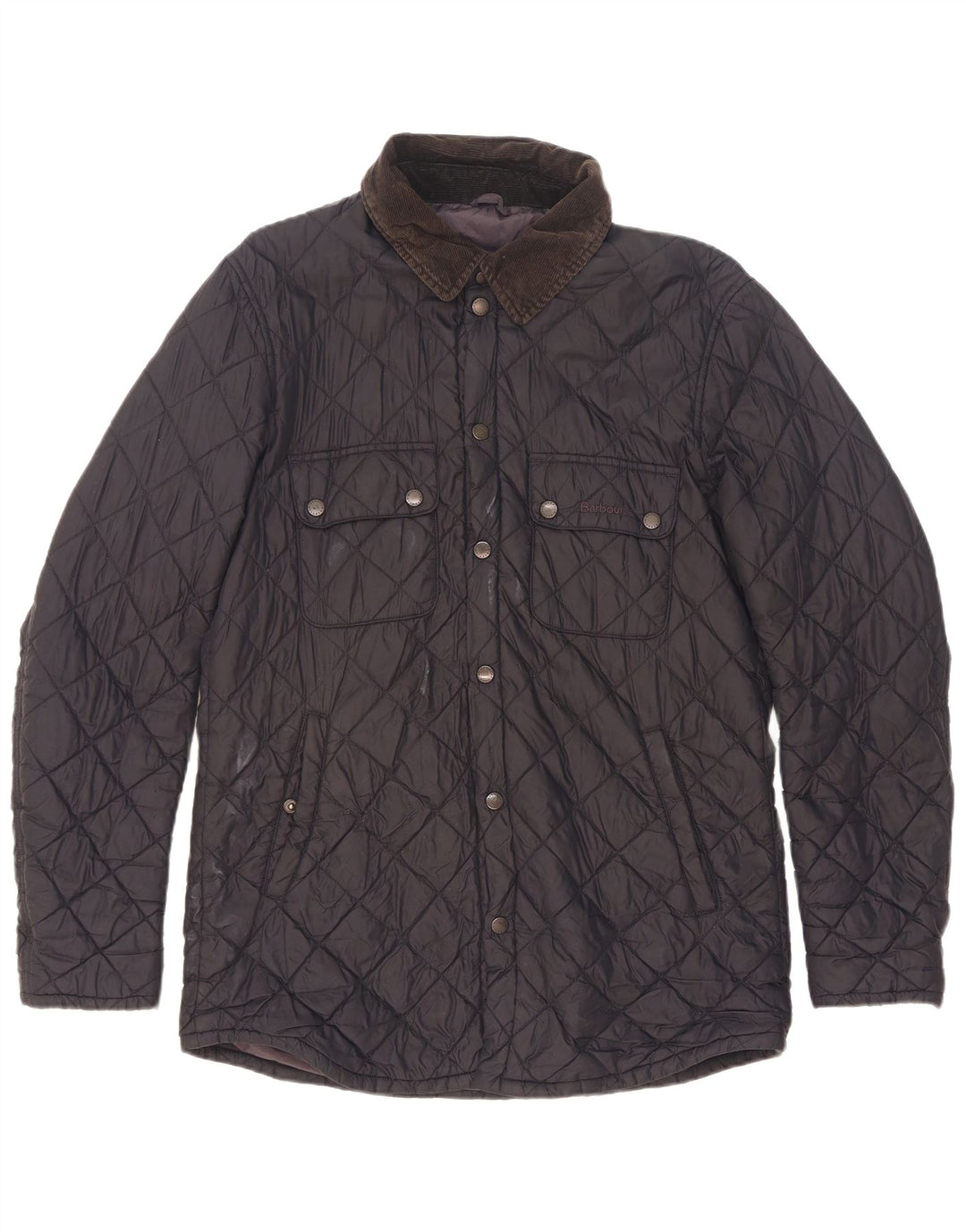 Ανδρικό καπιτονέ μπουφάν Barbour UK 38 Medium Navy Blue Polyamide