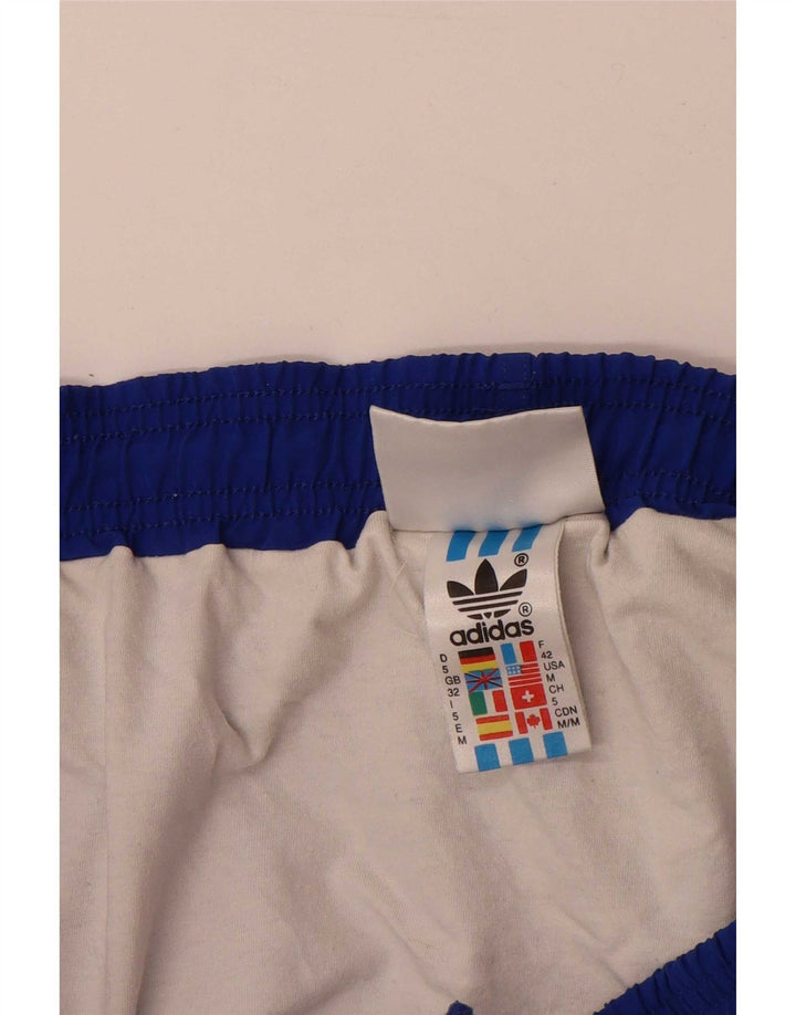 Ανδρικό αθλητικό σορτς Adidas από μεσαίο μπλε πολυεστέρα