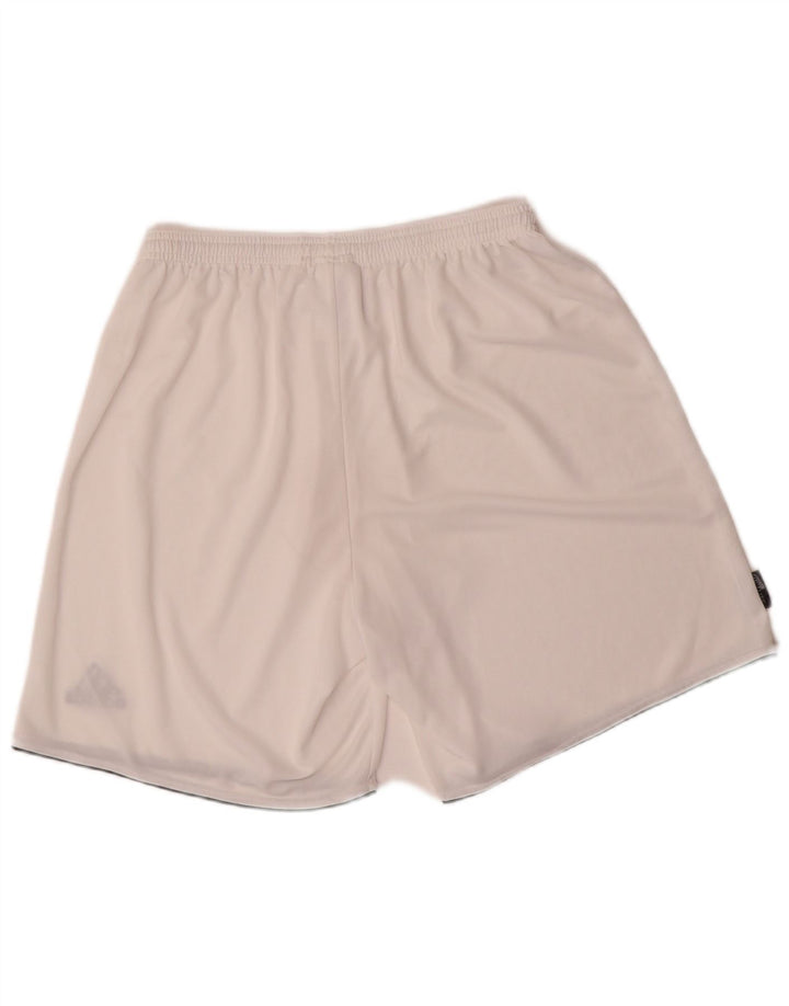 Ανδρικό σορτς Adidas Climalite Sport μεγάλο λευκό πολυεστέρα