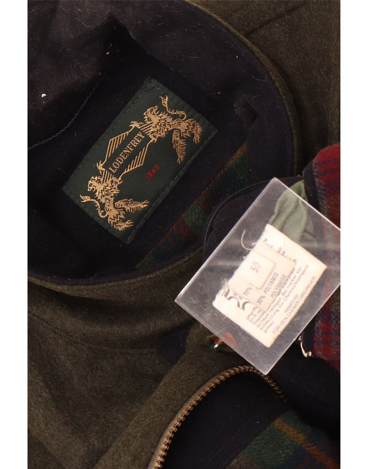 LODENFREY Ανδρικό Utility Μπουφάν IT 50 Large Green Wool