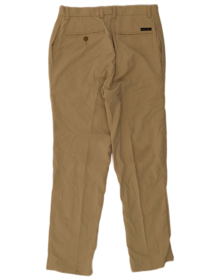 Tommy Hilfiger Ανδρικό Slim Chino Παντελόνι W32 L30 Beige Polyester