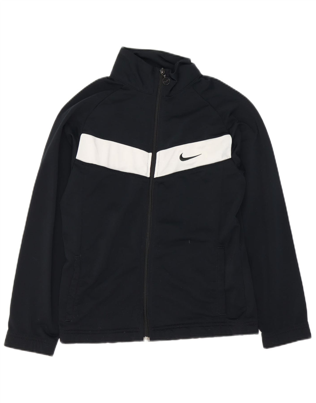 Μπουφάν Nike Boys αθλητική φόρμα 12-13 ετών, μεγάλο μαύρο χρώμα