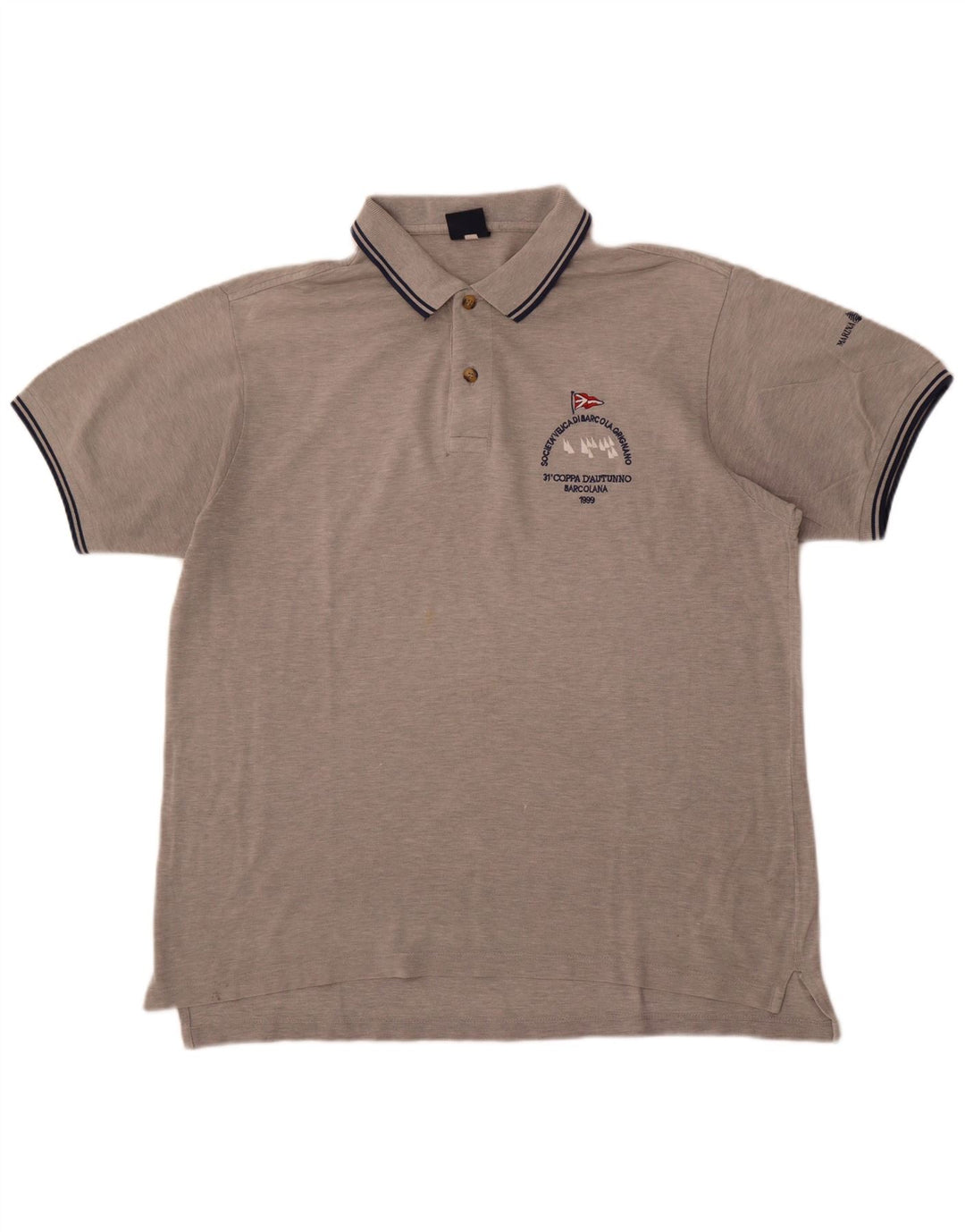 Ανδρικό πουκάμισο πόλο Marina Yachting Large Grey