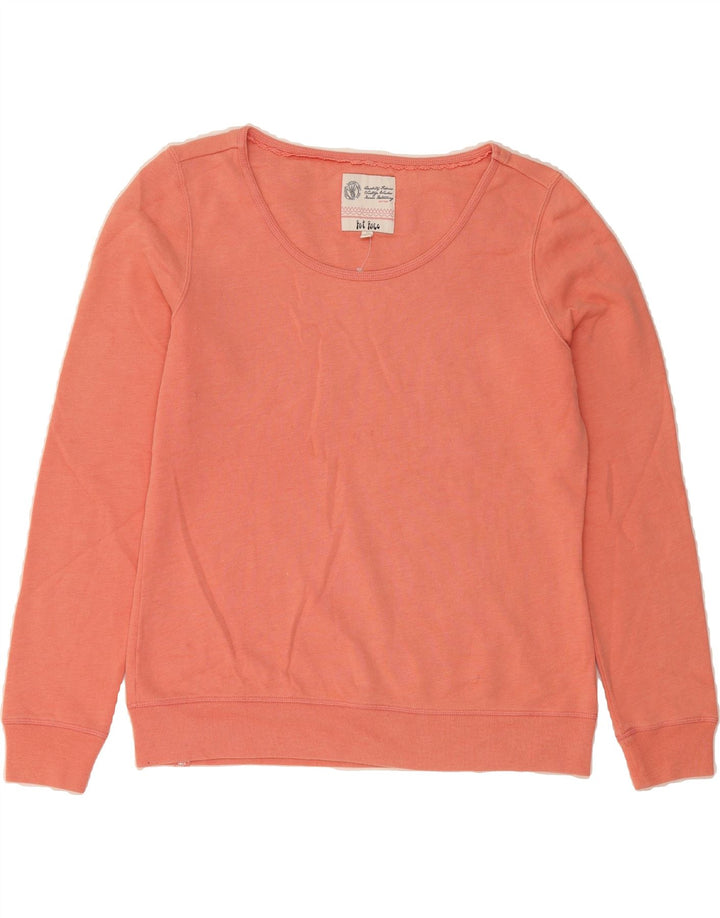 FAT FACE Womens Sweatshirt Jumper UK 12 Medium Pink Cotton Vintage Fat Face and Second-Hand Fat Face from Messina Hembry 