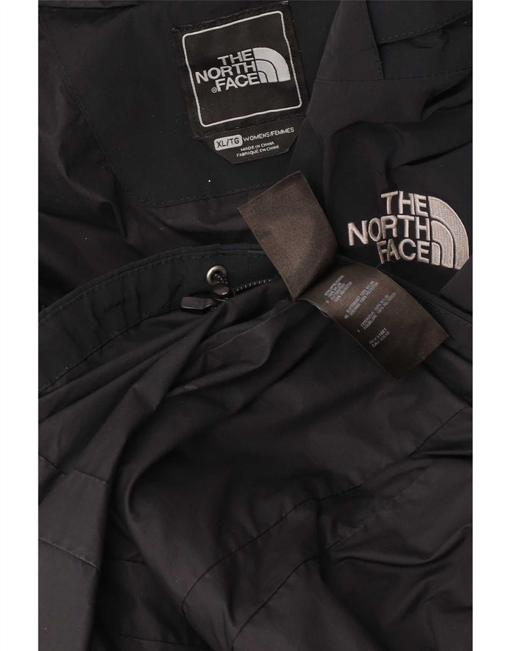 Το North Face γυναικείο μπουφάν βροχής μεγάλου μεγέθους UK 18 XL μαύρο νάιλον
