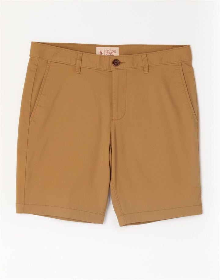 Ανδρικό σορτς Chino Penguin W30 Βαμβακερό μεσαίο μπεζ