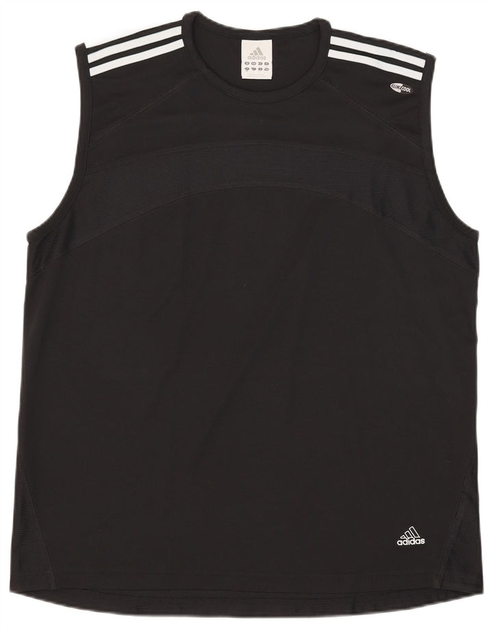Adidas Ανδρικό γιλέκο Climacool Top XL Μαύρο Πολυεστέρας