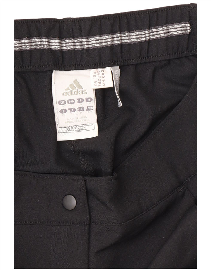 Adidas Γυναικείο σορτς Climalite UK 10 Small W30 μαύρο πολυεστέρα
