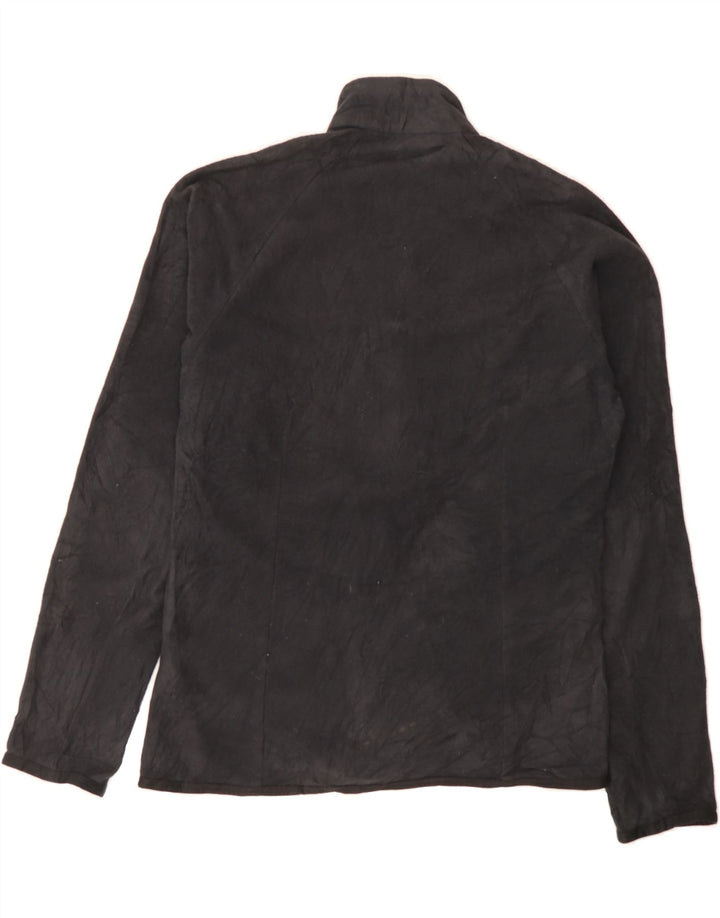 NIKE Womens Fleece Jacket US 4/6 Small Black Polyester Vintage Nike and Second-Hand Nike from Messina Hembry 