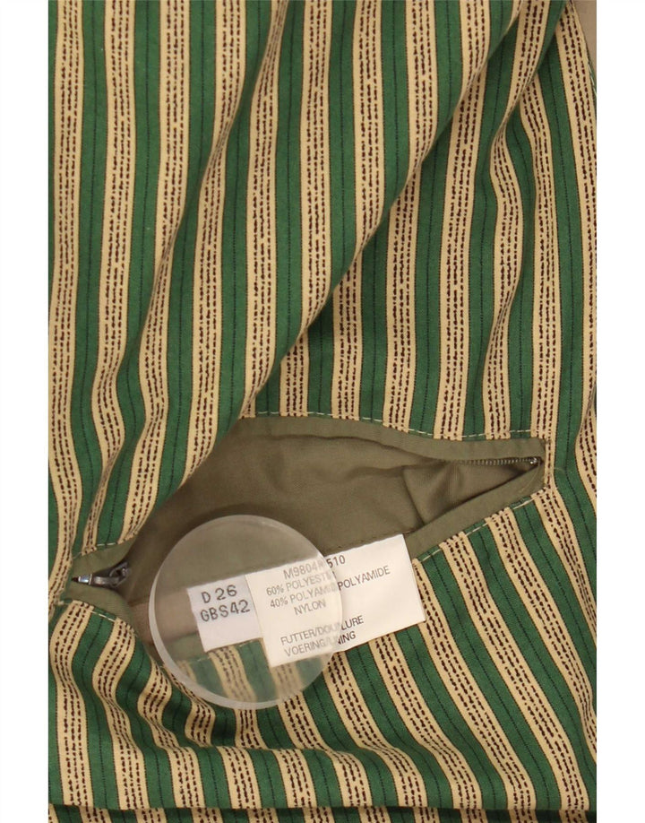Vintage Ανδρικό Bomber Jacket UK 42 XL Green Microfibers