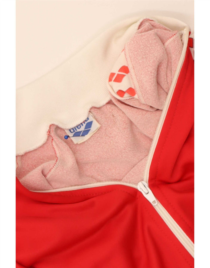 Ανδρική φόρμα γραφική Arena Top Jacket Μεσαίο Κόκκινο Colourblock Polyamide