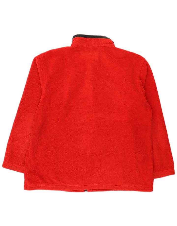 Marks & Spencer Ανδρικό μπουφάν Fleece St. Michael UK 16 μεγάλο κόκκινο πολυεστέρας
