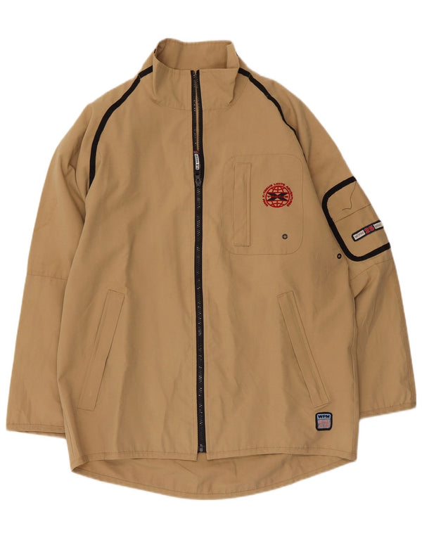 WPM Mens Utility Jacket UK 2XL Beige
