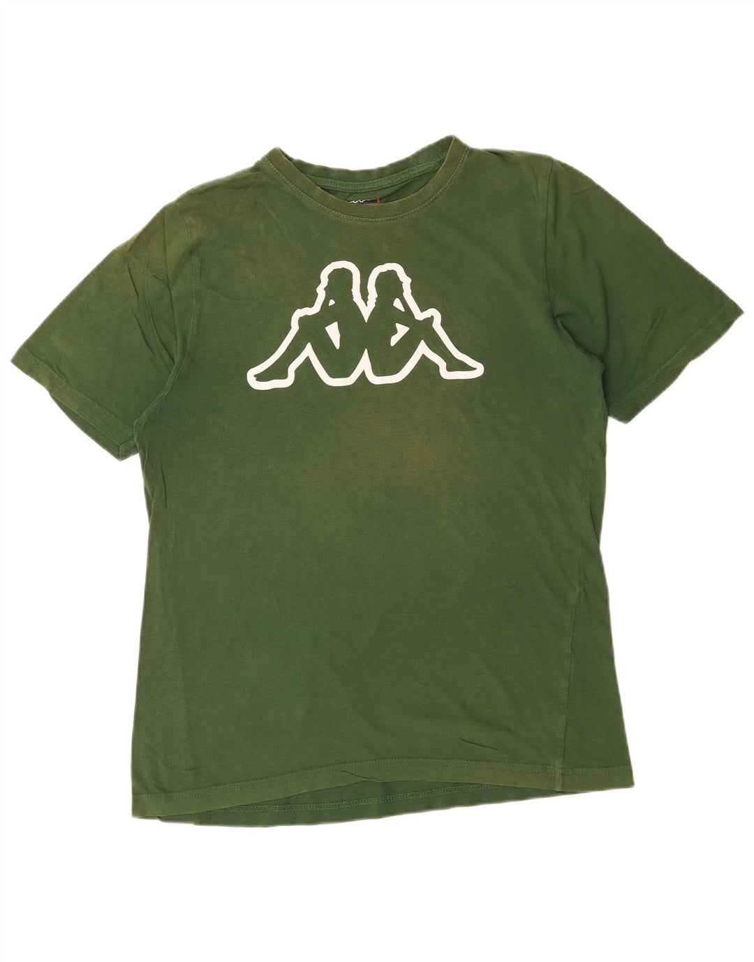 Ανδρικό γραφικό T-Shirt Kappa Top Μεσαίο πράσινο βαμβακερό