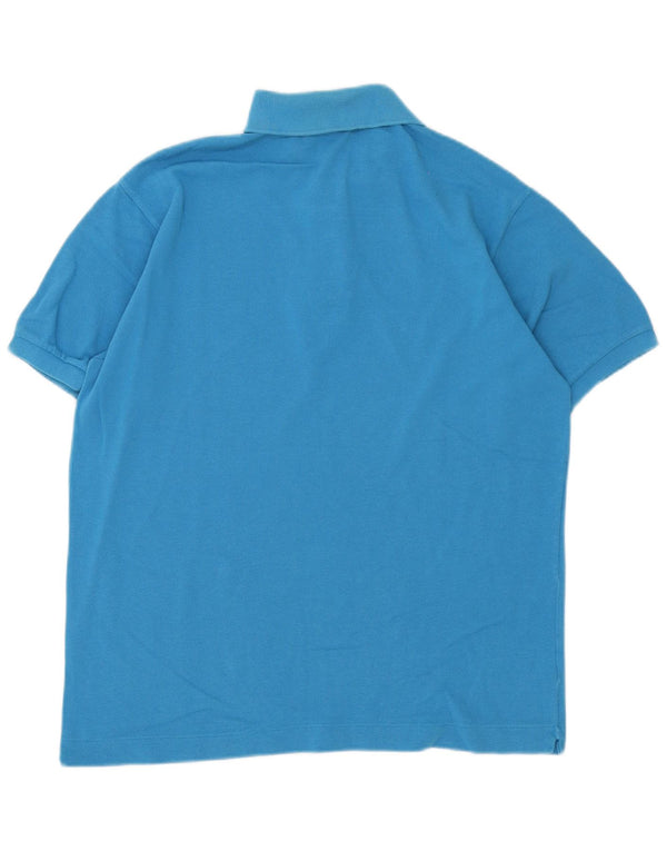 Lacoste Mens Classic Fit Polo Shirt Size 5 Large Blue Cotton