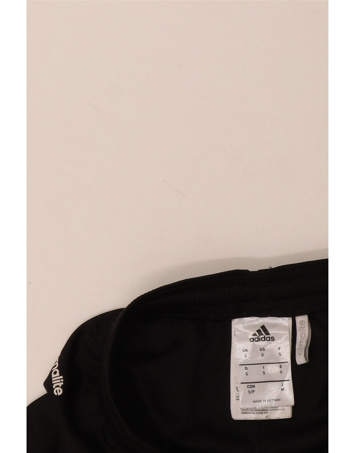 Ανδρικό αθλητικό σορτς Adidas Climalite από μικρό μαύρο πολυεστέρα
