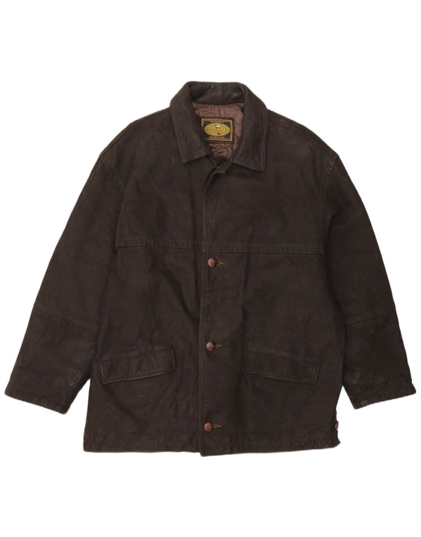 Douglas Ανδρικό Δερμάτινο Μπουφάν UK 42 XL Καφέ