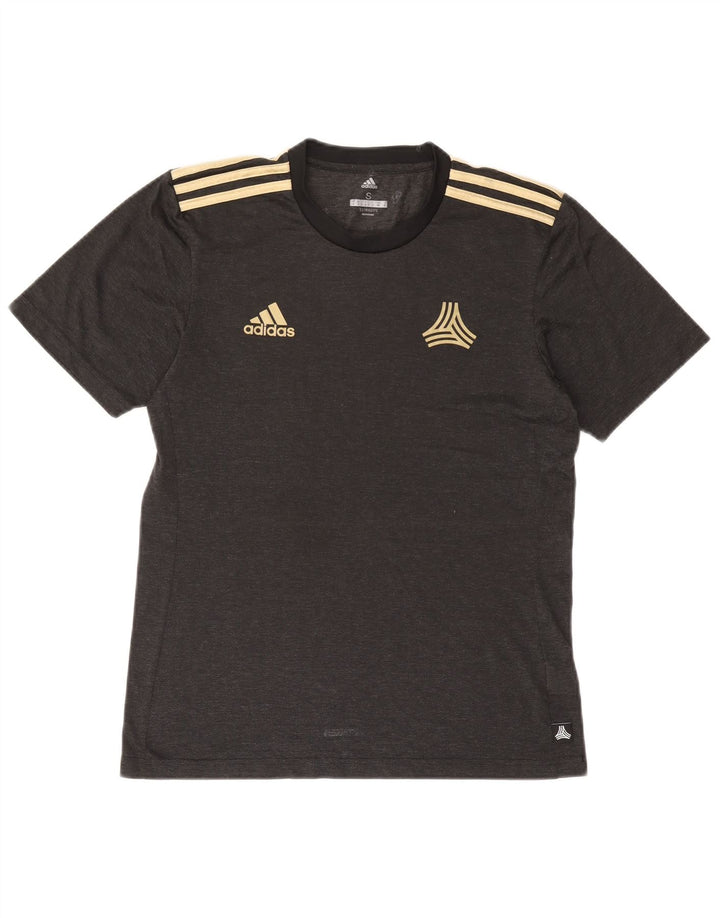 Ανδρικό T-Shirt Climalite ADIDAS Top Small Grey Polyester