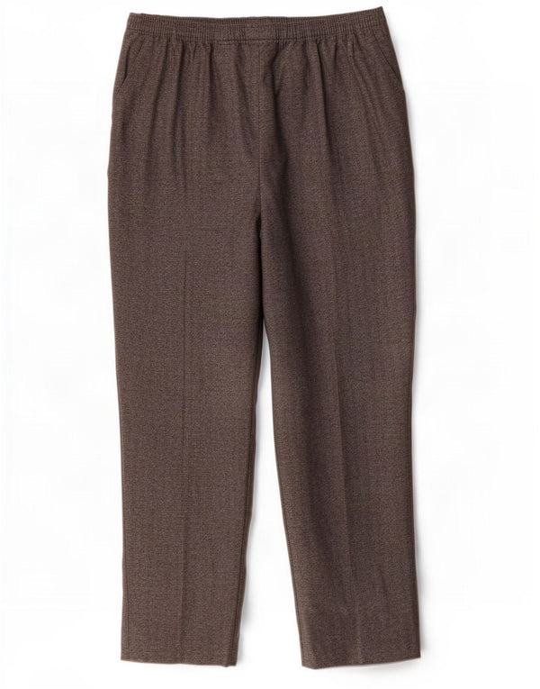 Marks & Spencer Γυναικείο παντελόνι Chino UK 14 Large W34 L28 Grey Flecked