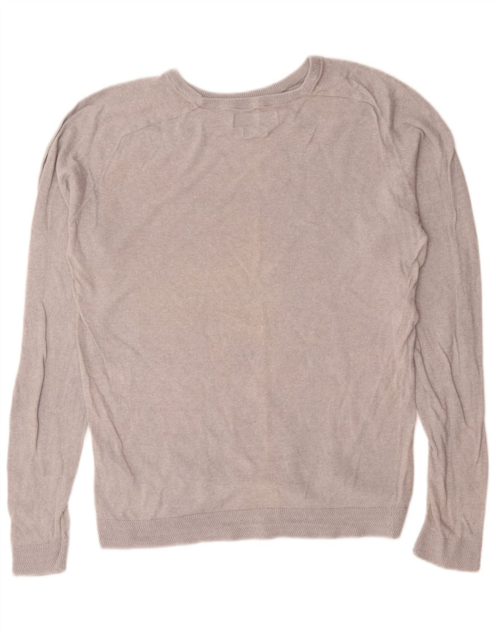 Ανδρικό πουλόβερ Jack & Jones Crew Neck Jumper Μεγάλο Γκρι Λινό