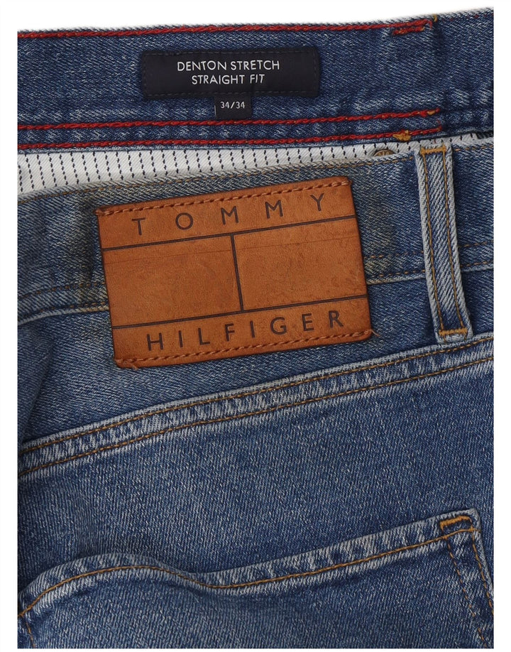 TOMMY HILFIGER Ανδρικό τζιν Denton Straight W34 L34 Μπλε βαμβακερό