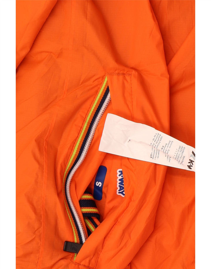 K-WAY Ανδρικό αναστρέψιμο μπουφάν με κουκούλα UK 36 Small Grey Polyamide