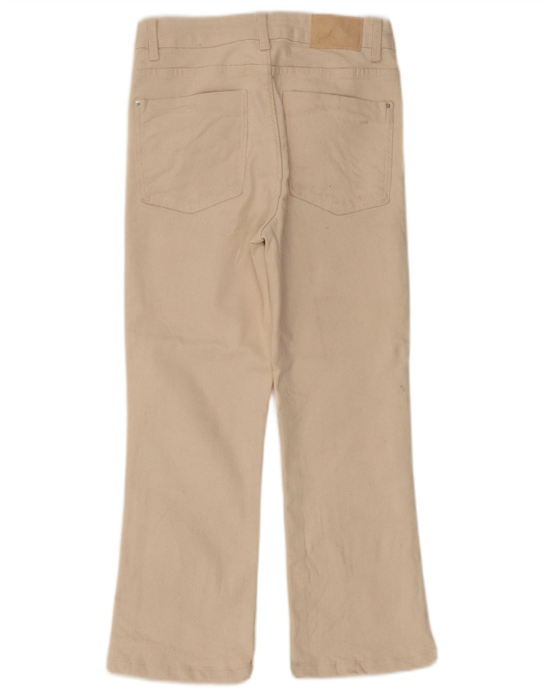 ZARA Γυναικείο ψηλόμεσο τζιν EU 36 XS W26 L24 Μπεζ βαμβακερό